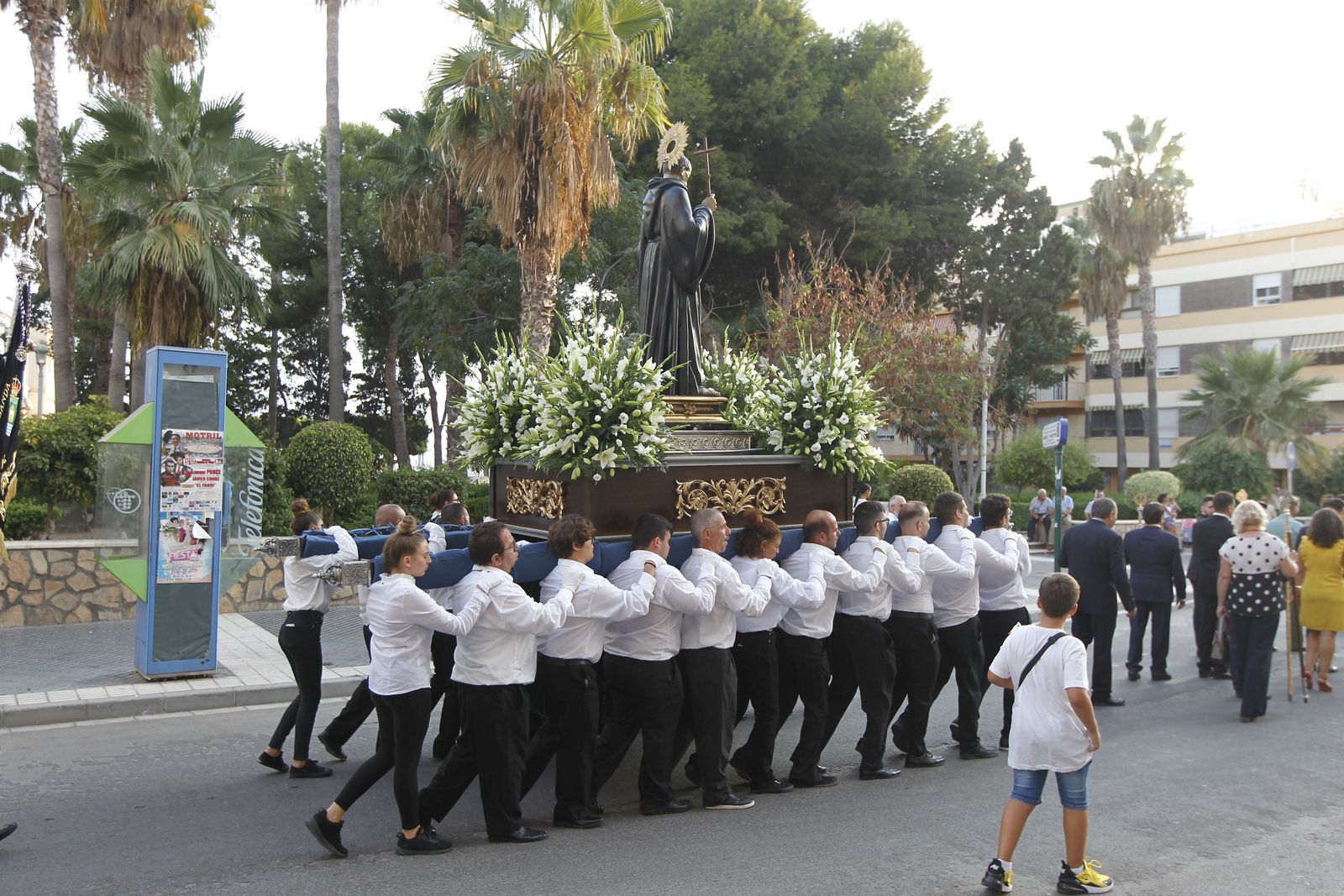 Procesión de la Virgen del Mar en Adra