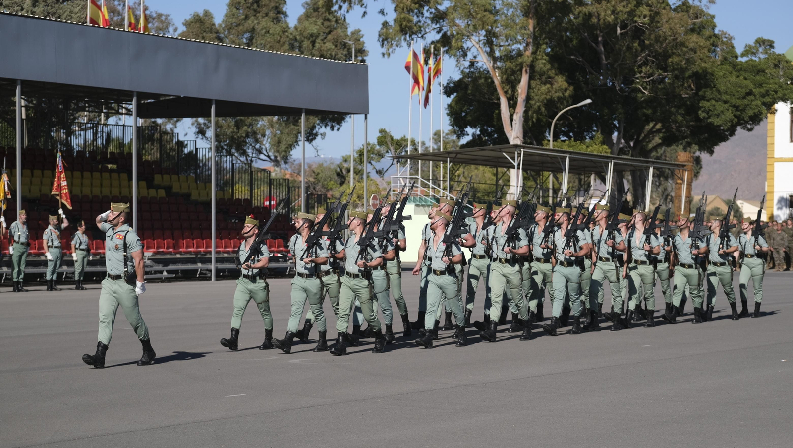 Imágenes de la toma de posesión del nuevo General de la BRILEG, José Agustín Carreras Postigo