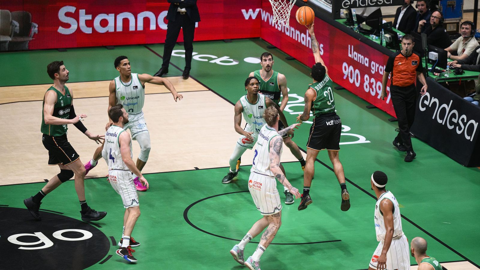 El Joventut-Unicaja, en fotos