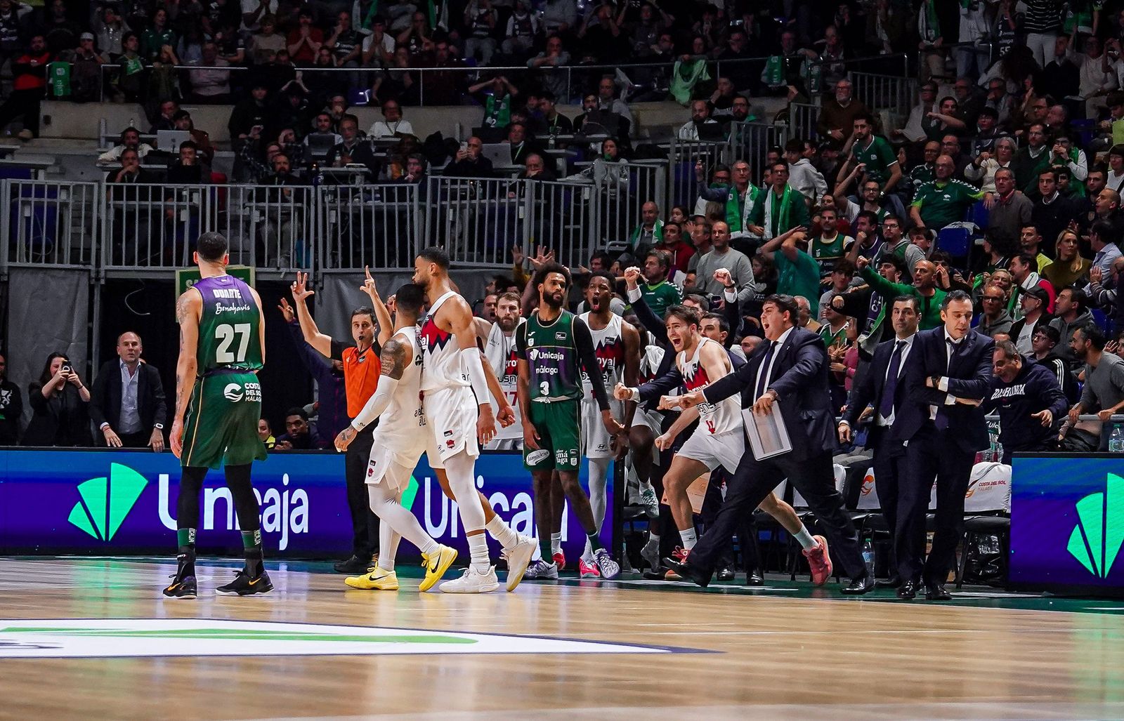 Las fotos del Unicaja - Baskonia