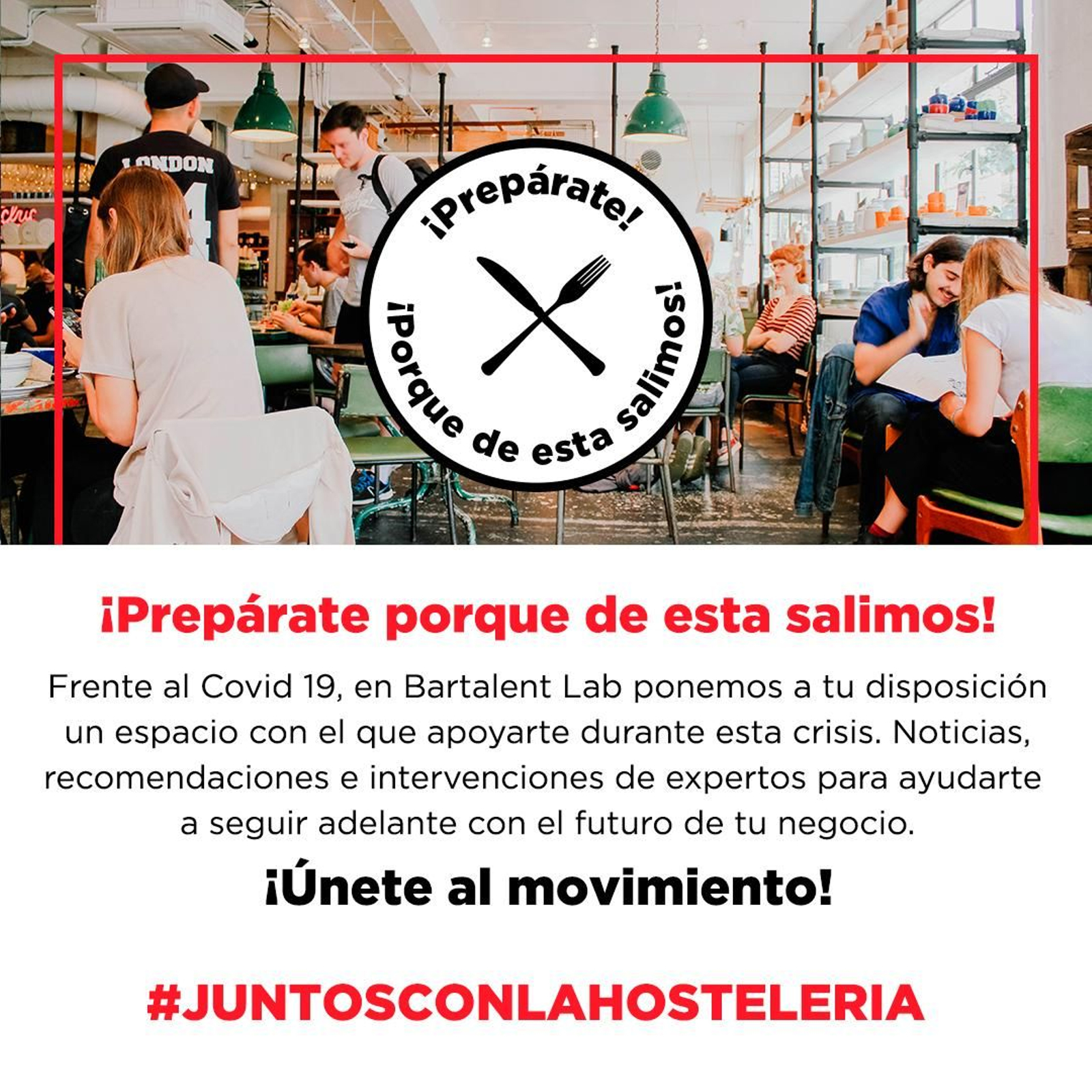 Bartalent Lab se renueva para seguir inspirando a los profesionales de la hostelería durante la crisis
