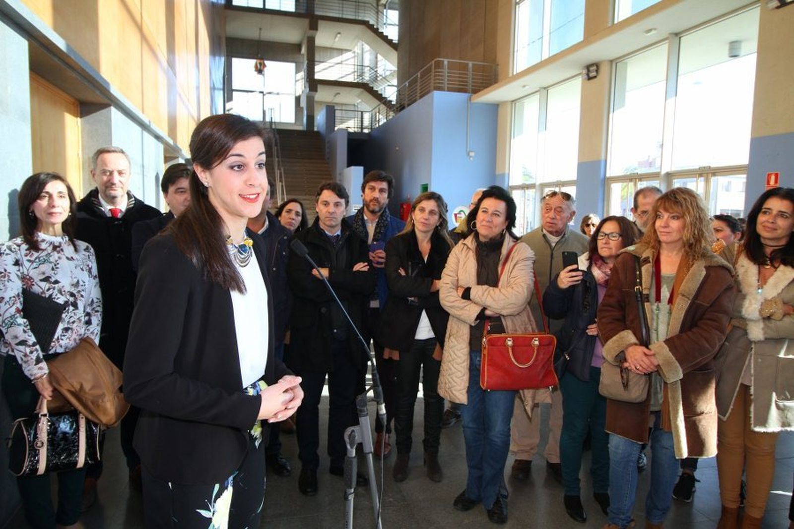 Inaugurado el nuevo nombre del Palacio de Deportes Carolina Marín
