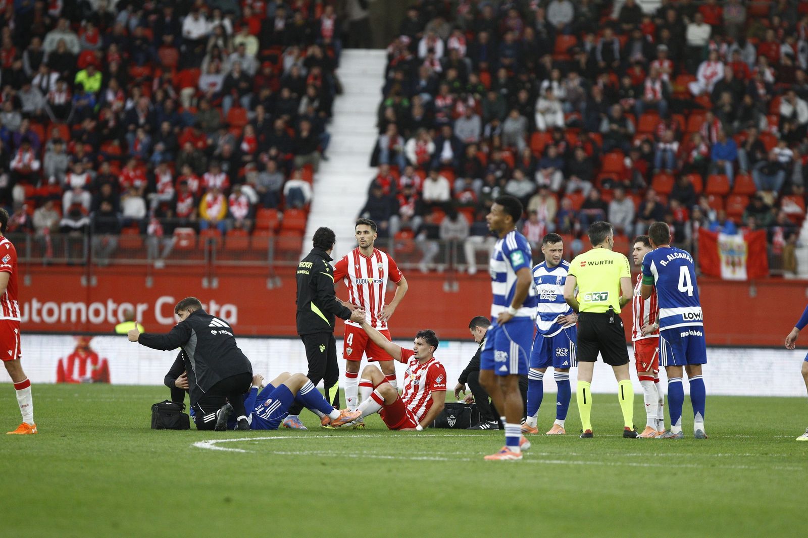 Las fotos del partido U.D. Almería-Granada C.F.