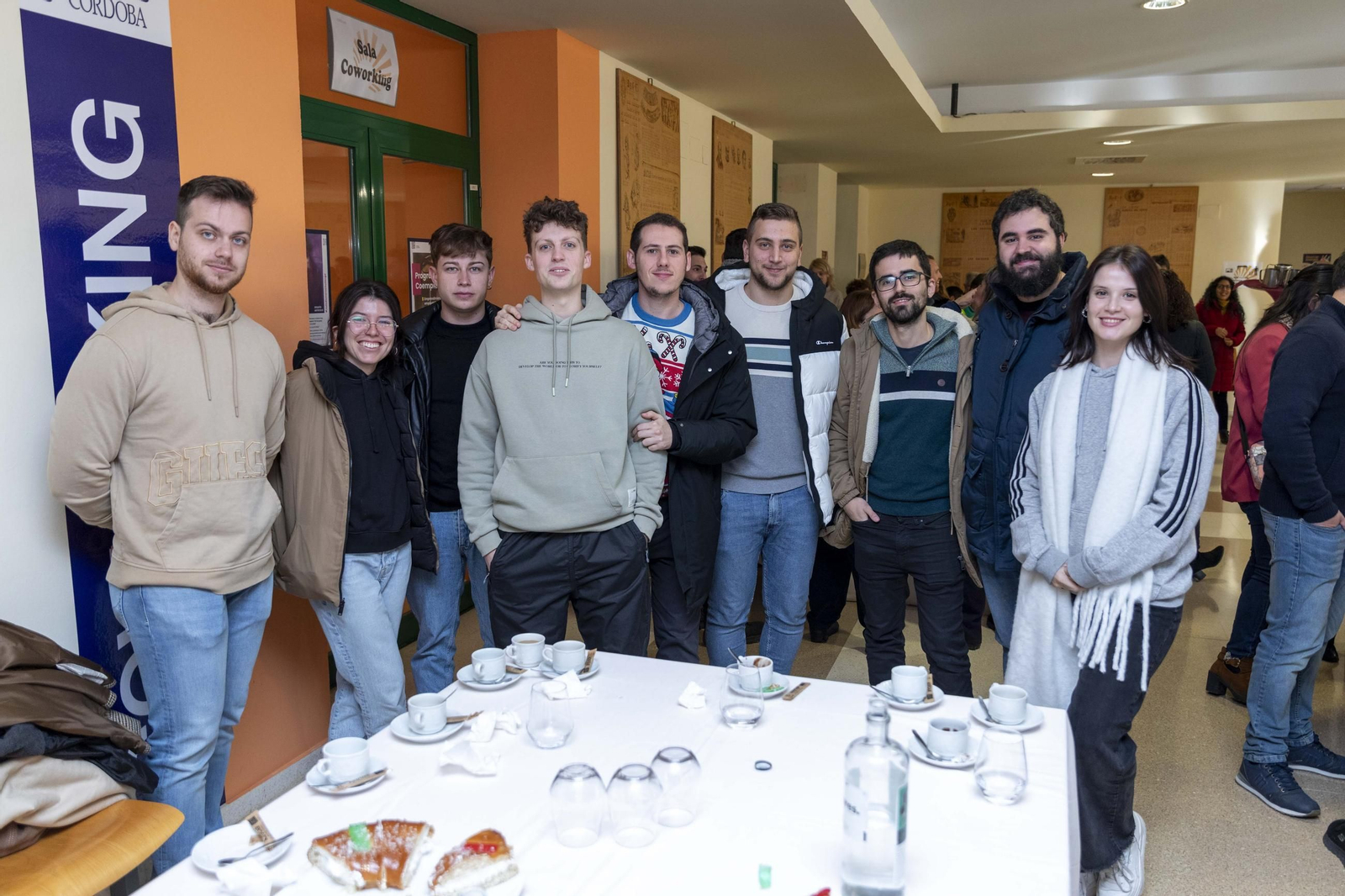 eL Tradicional desayuno con roscón de Reyes en el Campus de Rabanales, en imágenes
