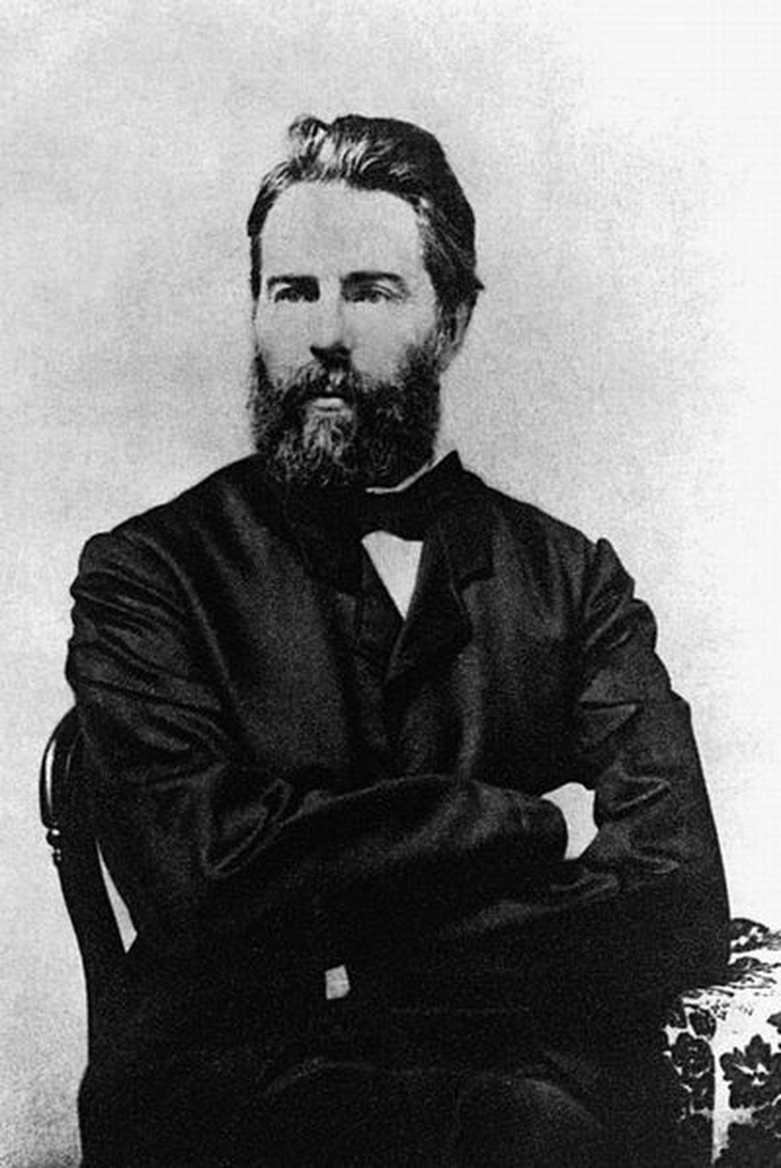 Retrato de Herman Melville (Nueva York, 1819-1891).