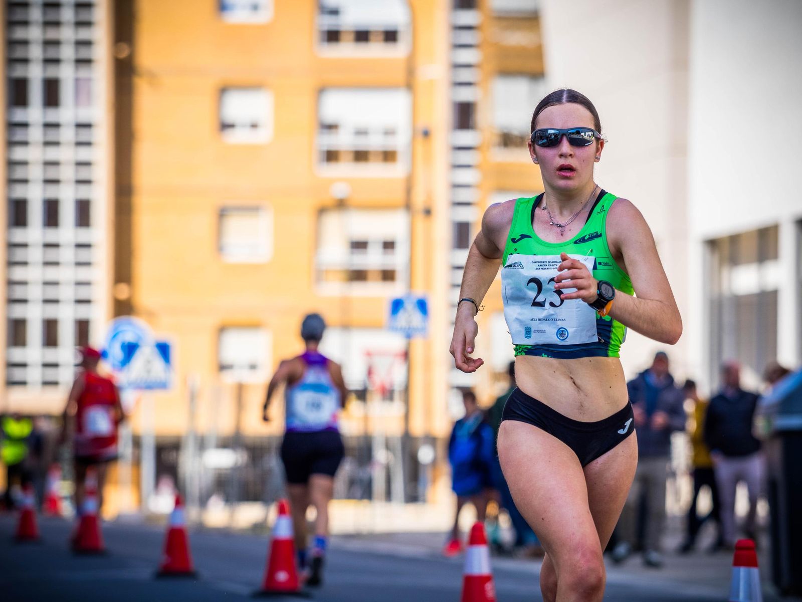 San Fernando acoge el Campeonato de Andalucía de Marcha en Ruta: las imágenes