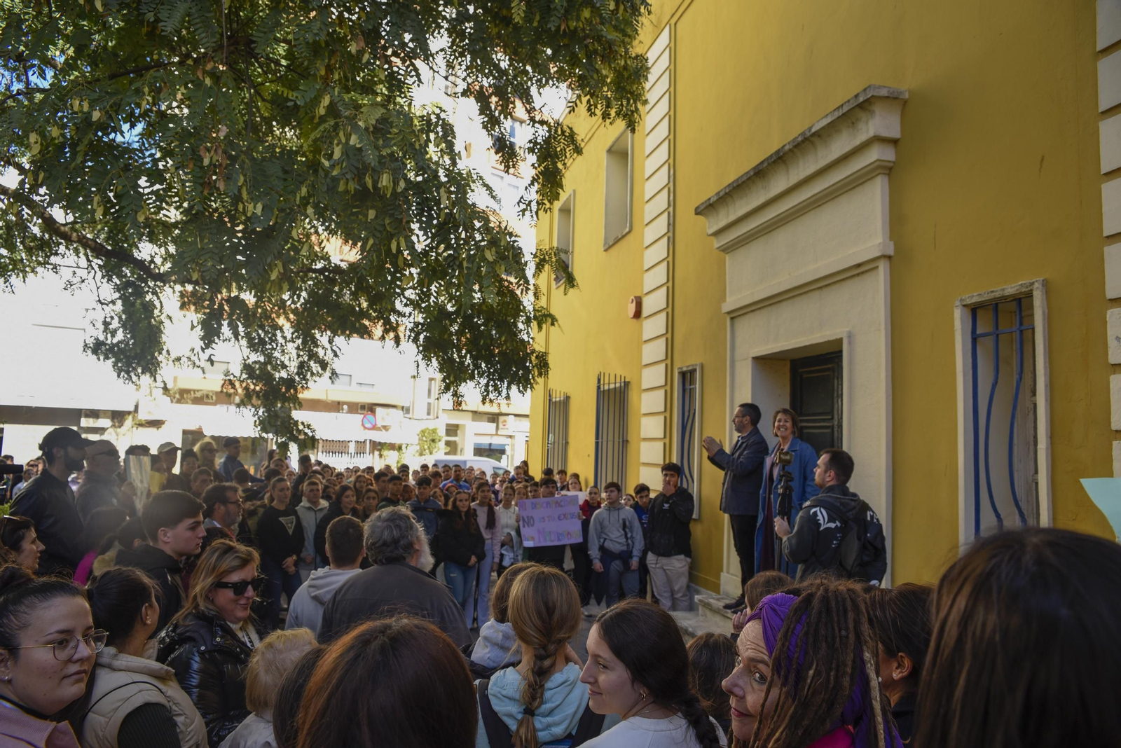 Marcha en La Línea por el 25-N, Día Internacional de la Eliminación de la Violencia contra la Mujer