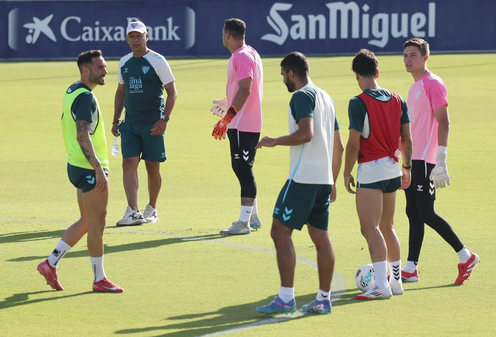 El Málaga CF se muda a la Ciudad Deportiva sin Eneko Jauregi