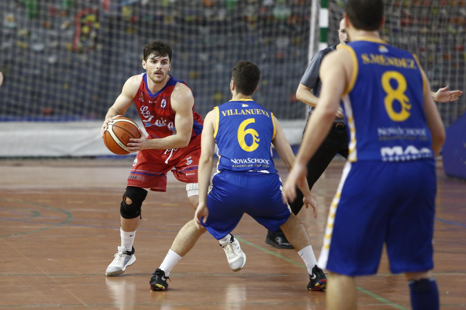 El CB La Zubia, en un partido de la pasada campaña