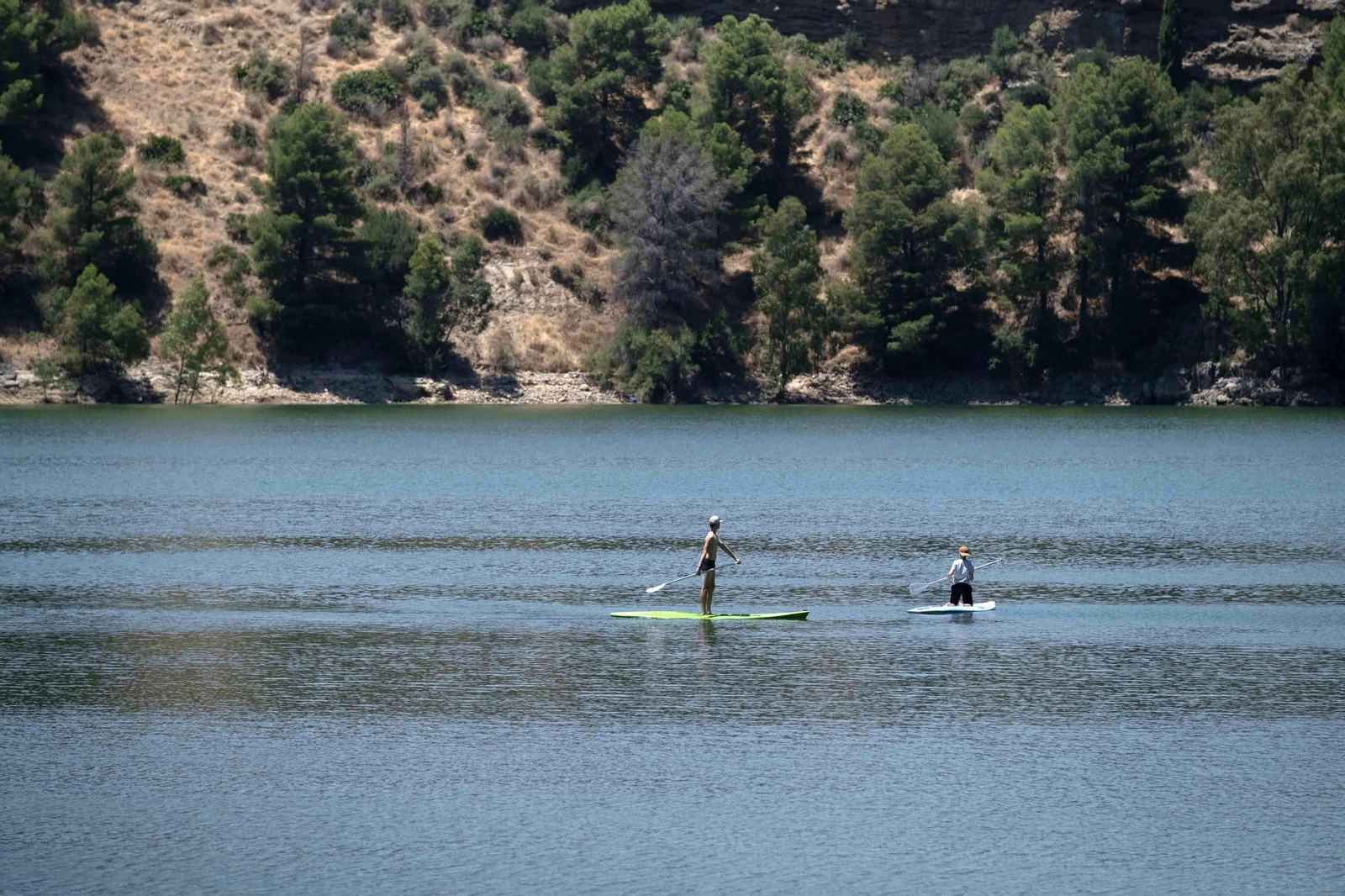 La 'playa' del interior, en imágenes