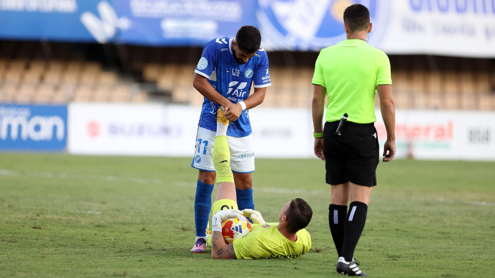 Imágenes del Xerez DFC contra el Águlas FC en Chapín