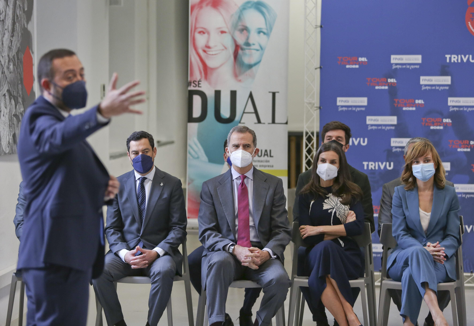 La visita de los Reyes a Málaga, en fotos