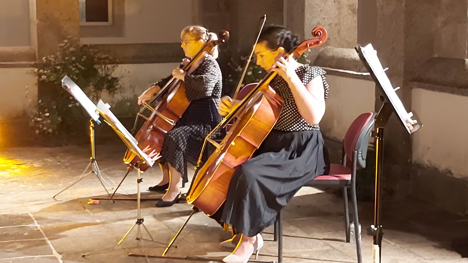 Dúo de violonchelos