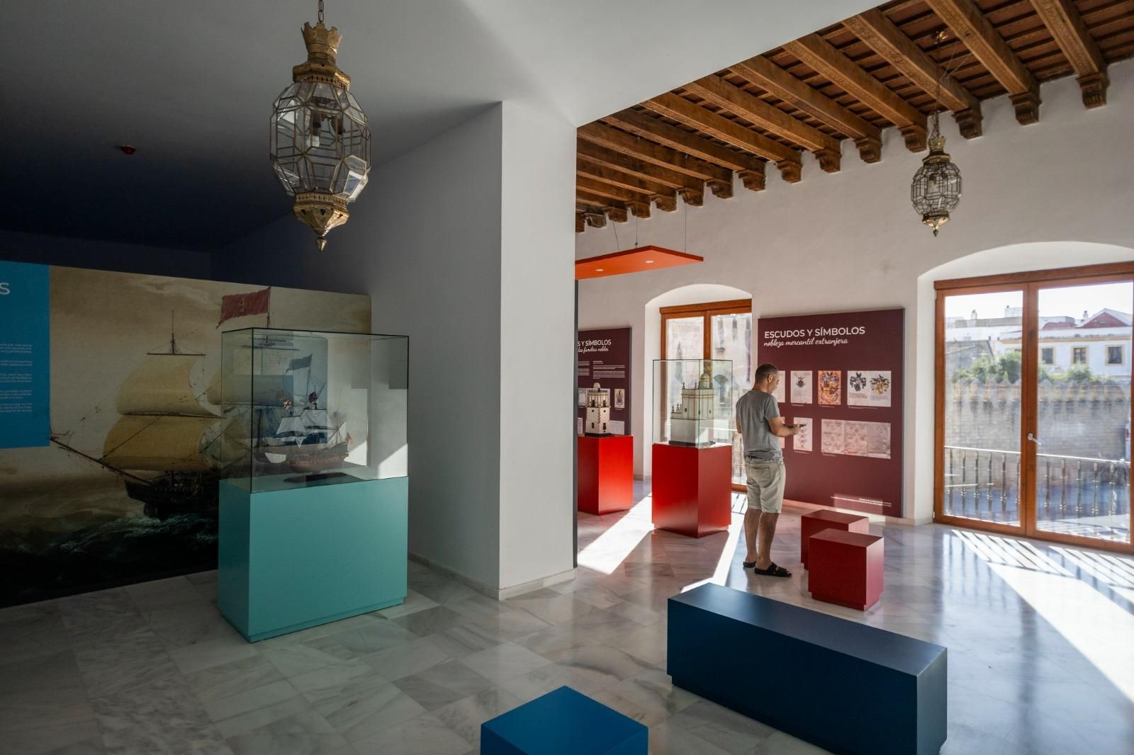 Una imagen del Museo de Cargadores a Indias, que se podrá visitar durante estos días.