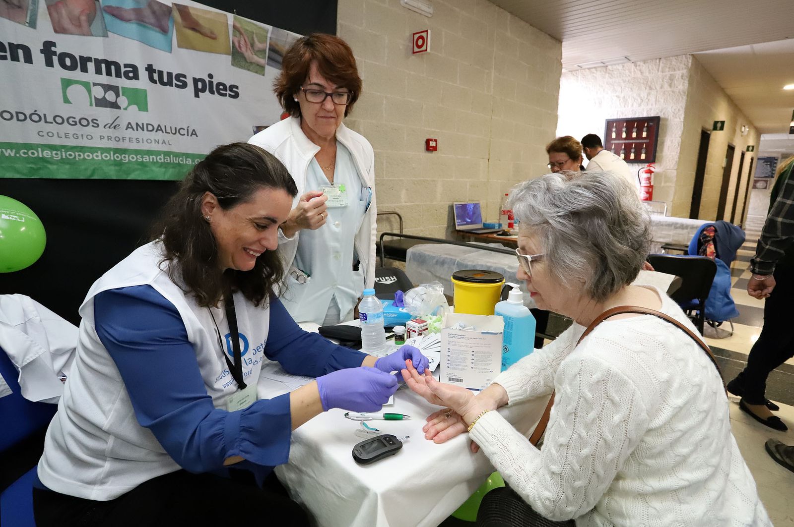 Imagen de archivo de una campaña de sensibiización sobre la detección de la diabetes.