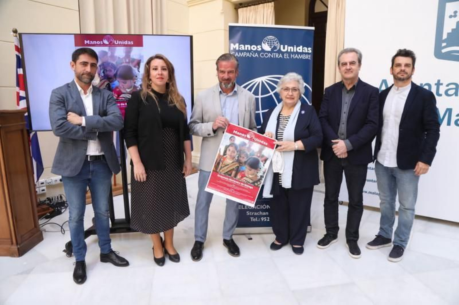 Presentación del concierto benéfico de Manos Unidas. Presentación del concierto benéfico de Manos Unidas.