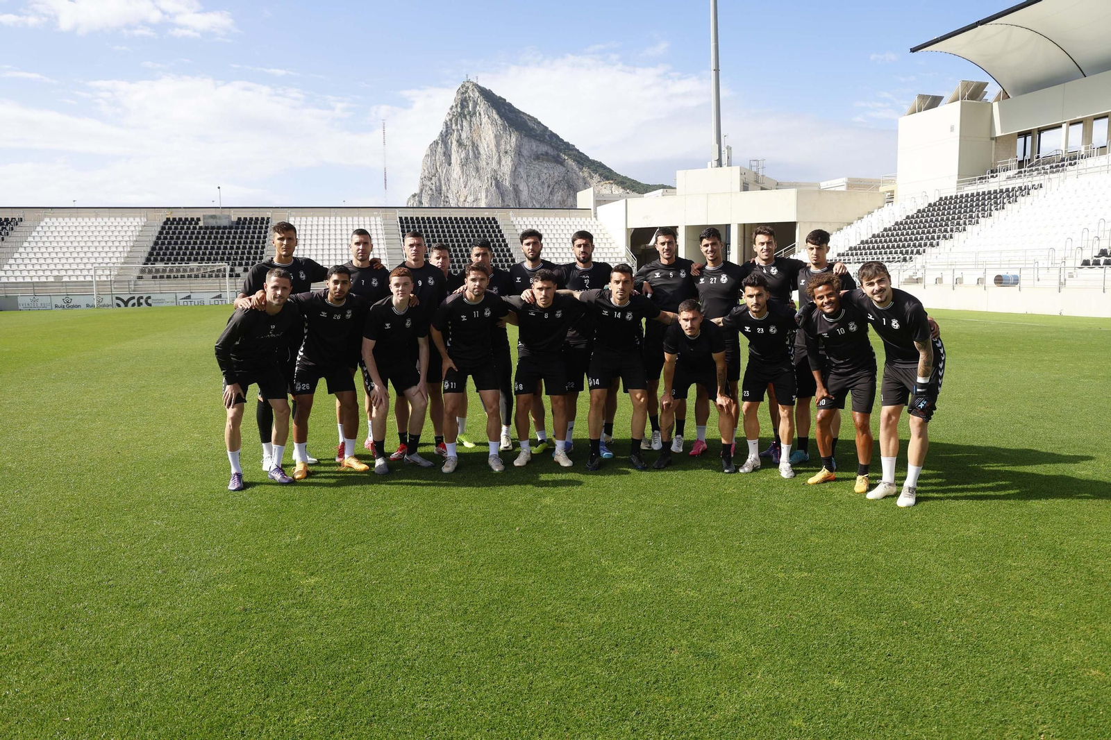 Fotos del último entrenamiento de la Balona antes del decisivo partido ante el líder