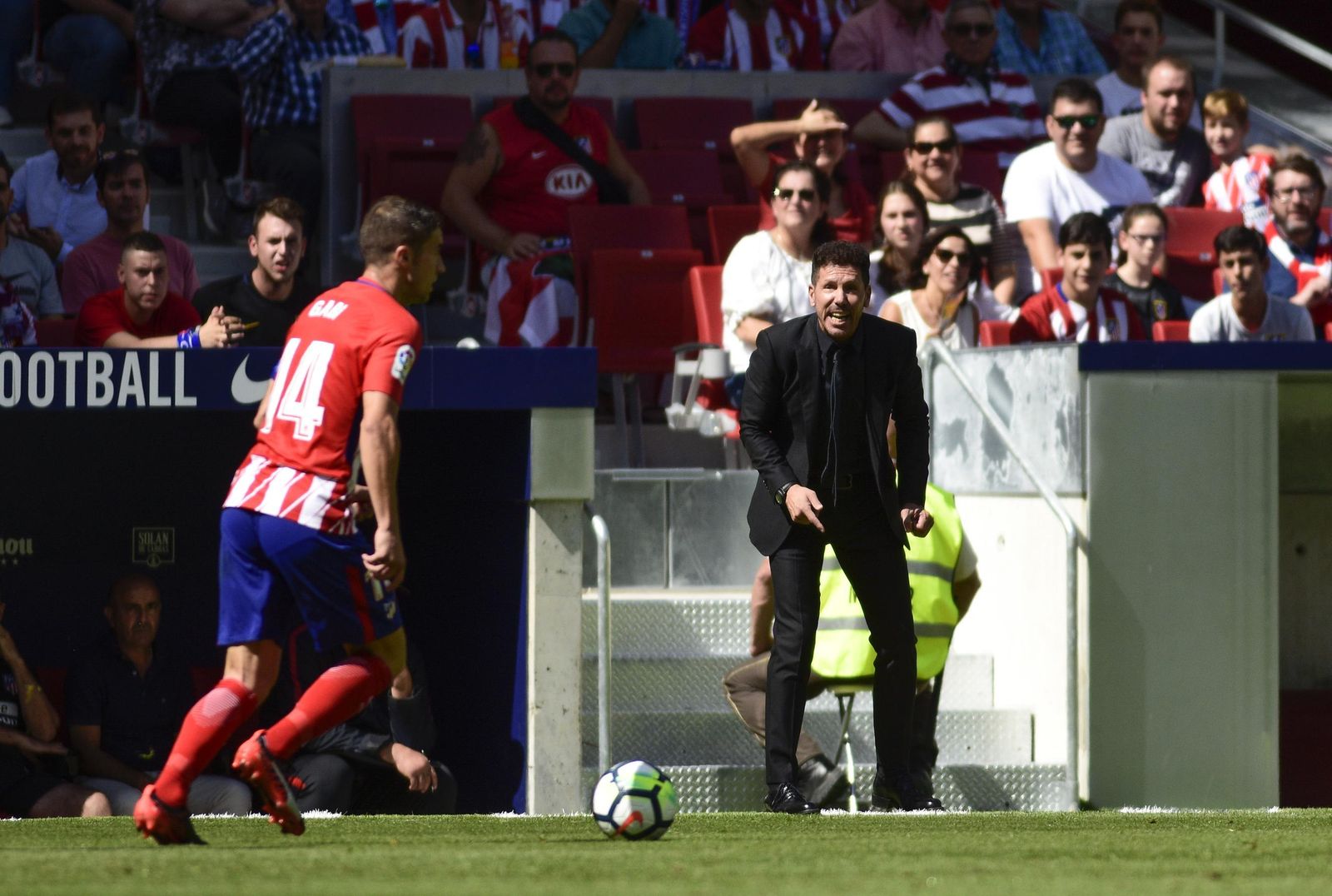 Imágenes del Atlético de Madrid- Sevilla FC