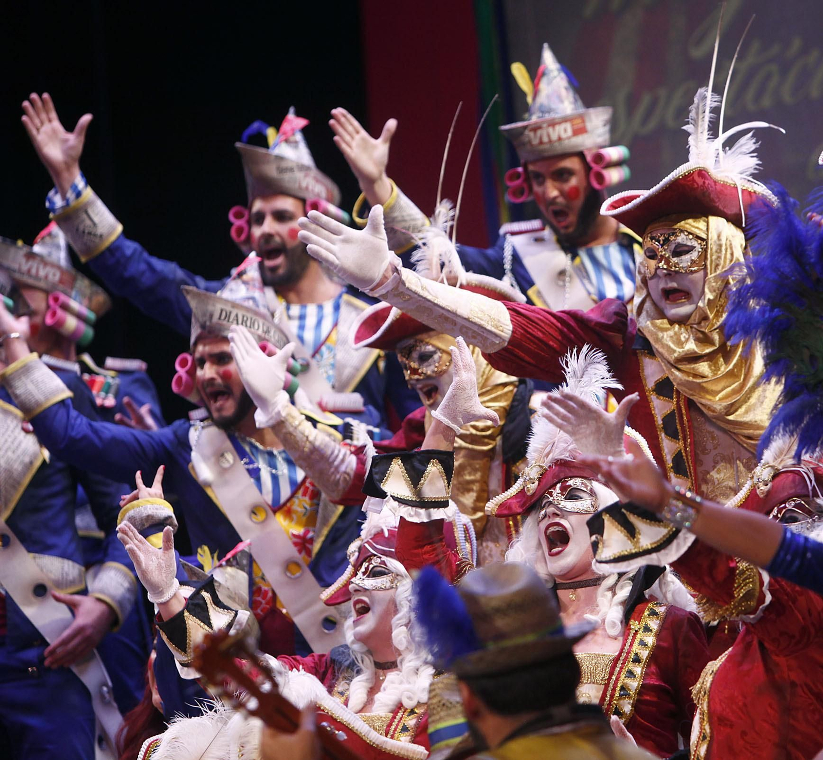 El coro 'El mayor espectáculo del mundo', primer premio en 2017.