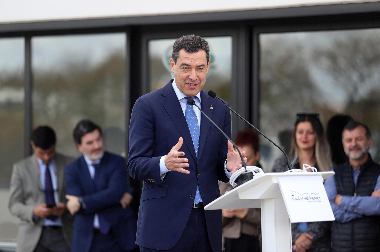 Imágenes del acto de inauguración del inicio de actividad de la Ciudad del Marisco