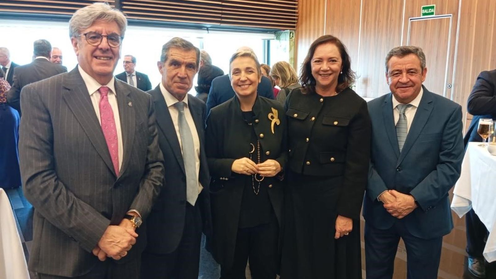 José Adolfo Baturone, Lorenzo del Río,  Ana Corredera, Cinta Vivancos y José Loaiza.