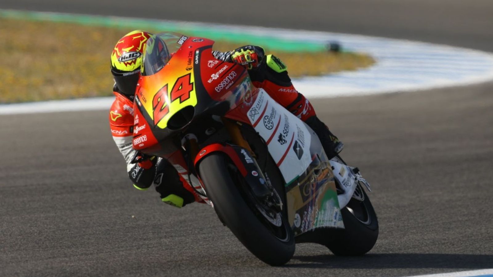 Marcos Ramírez, durante el FP1.