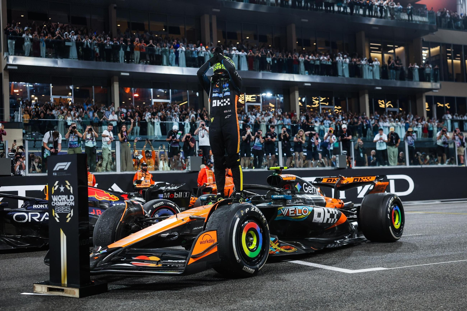 Las fotos del título mundial de Lando Norris en la Fórmula 1