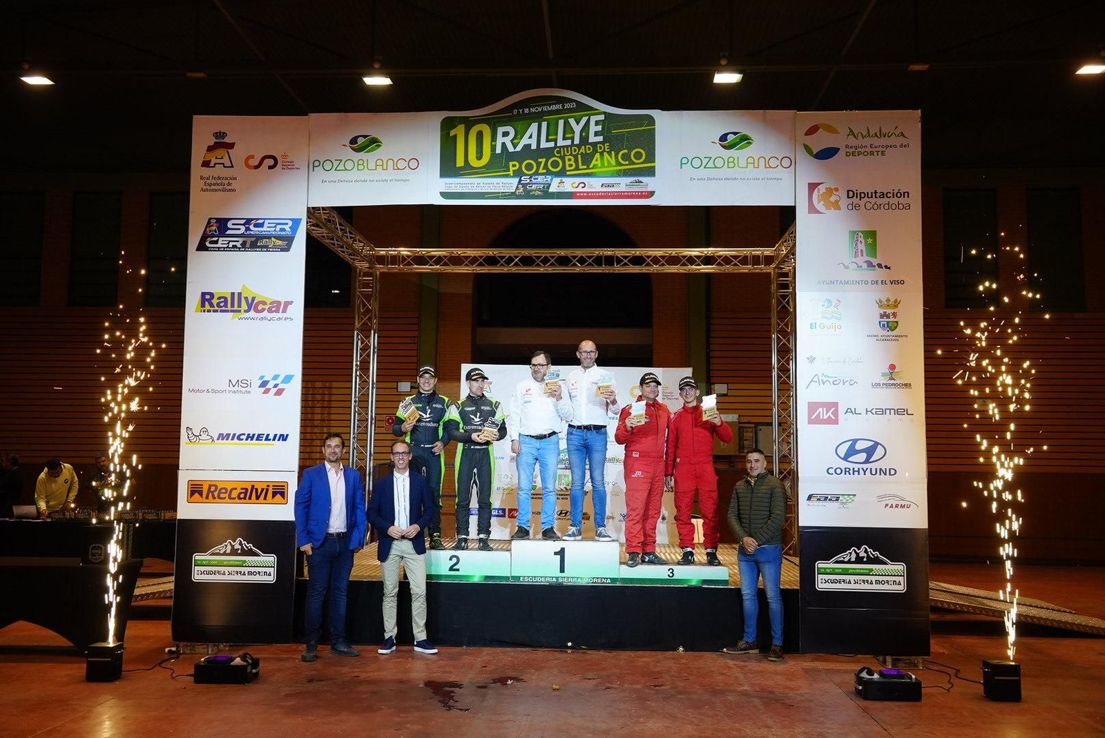 Las mejores imágenes de la entrega de premios del Rallye Ciudad de Pozoblanco