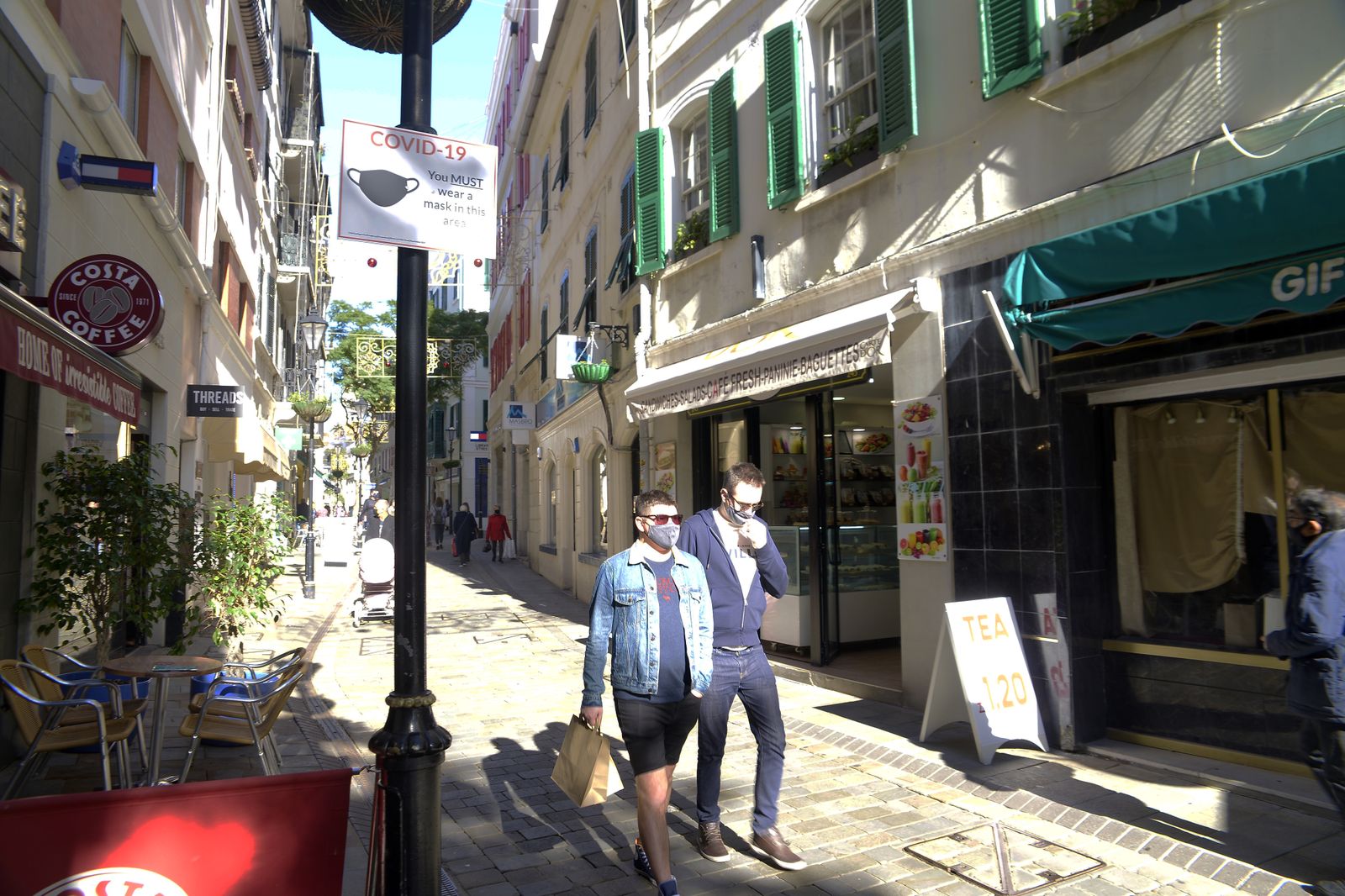 Fotos de Gibraltar en los días previos a la Navidad y el Brexit