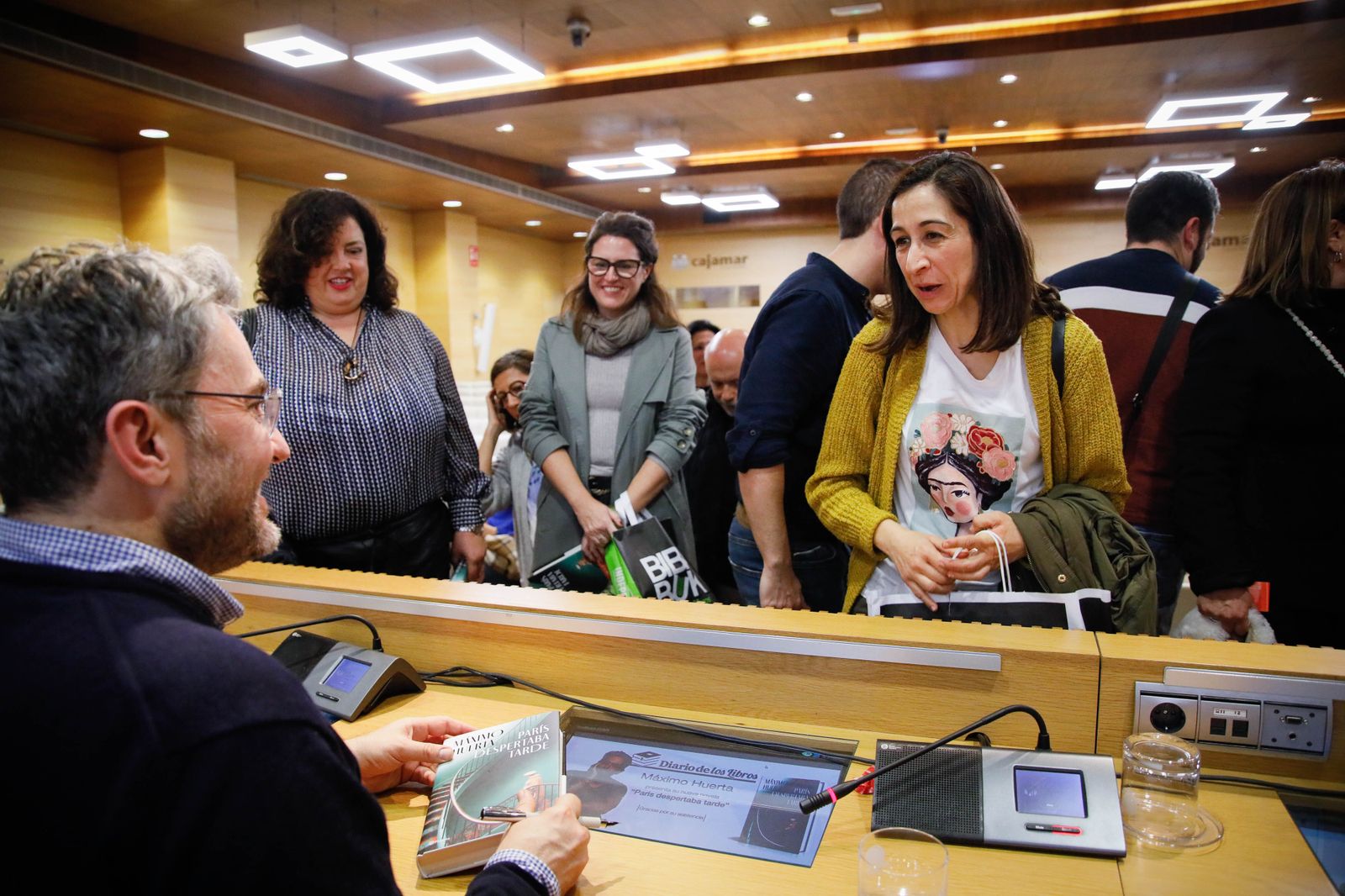 ¿Has estado en la presentación del libro de Máximo Huerta? Entra en la galería y buscate