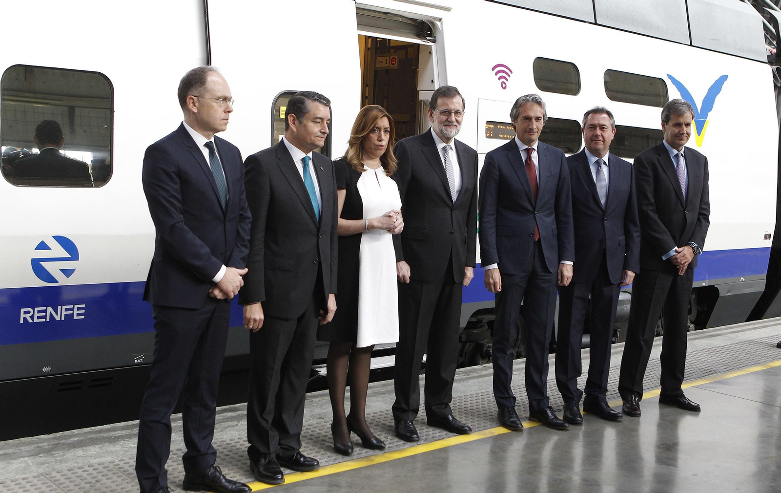 Las imágenes de la conmemoración de los 25 años del AVE