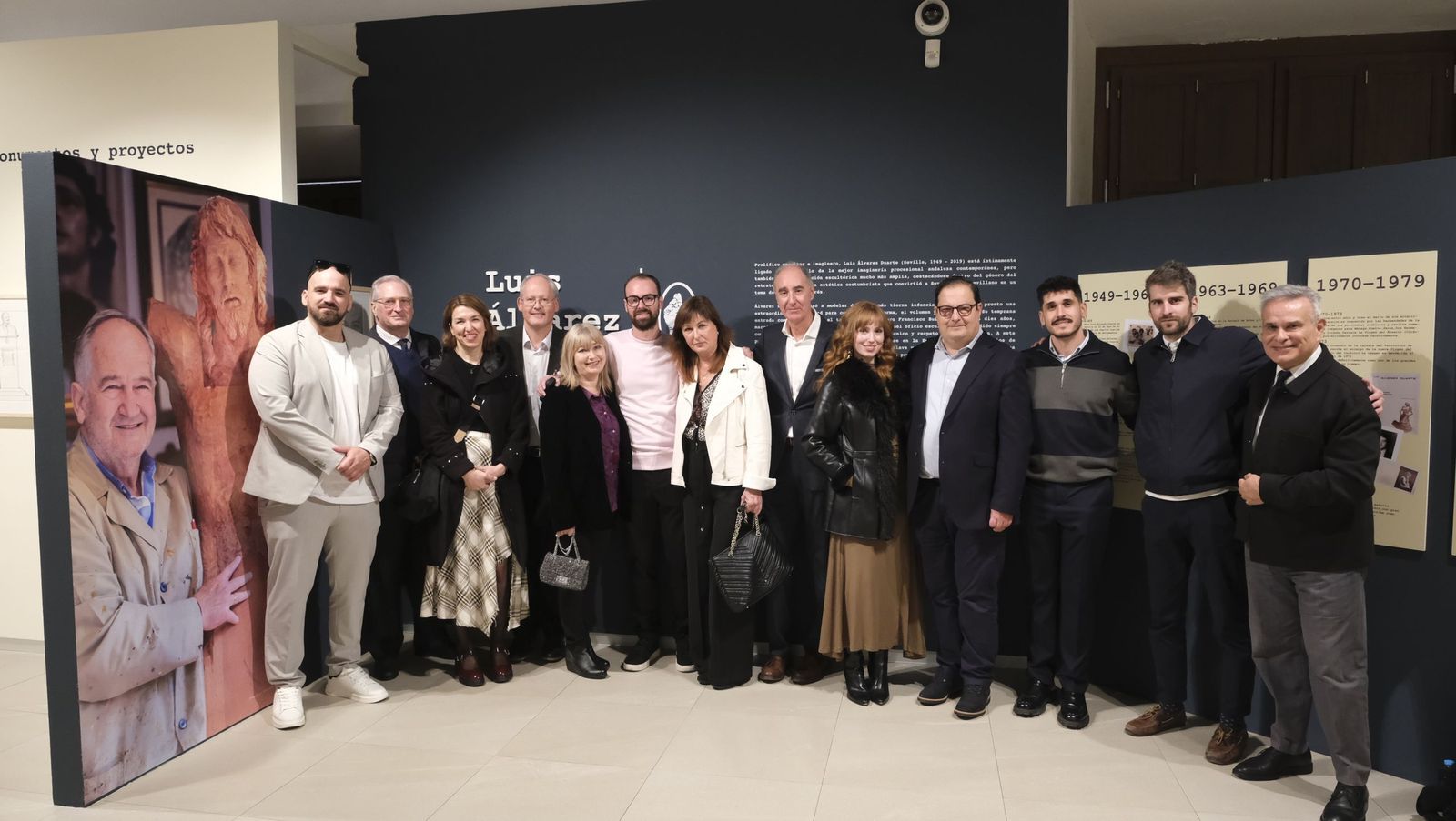 Las fotos de la exposición del escultor e imaginero Luis Álvarez Duarte en el MUREC