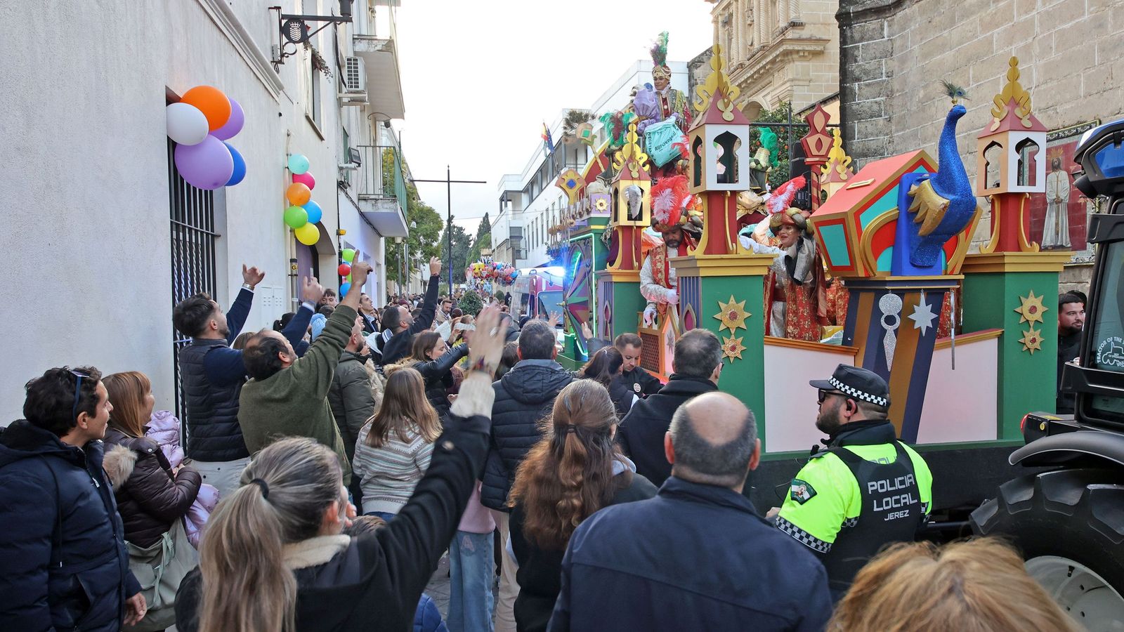Imágenes de la cabalgata del Cartero Real de Jerez