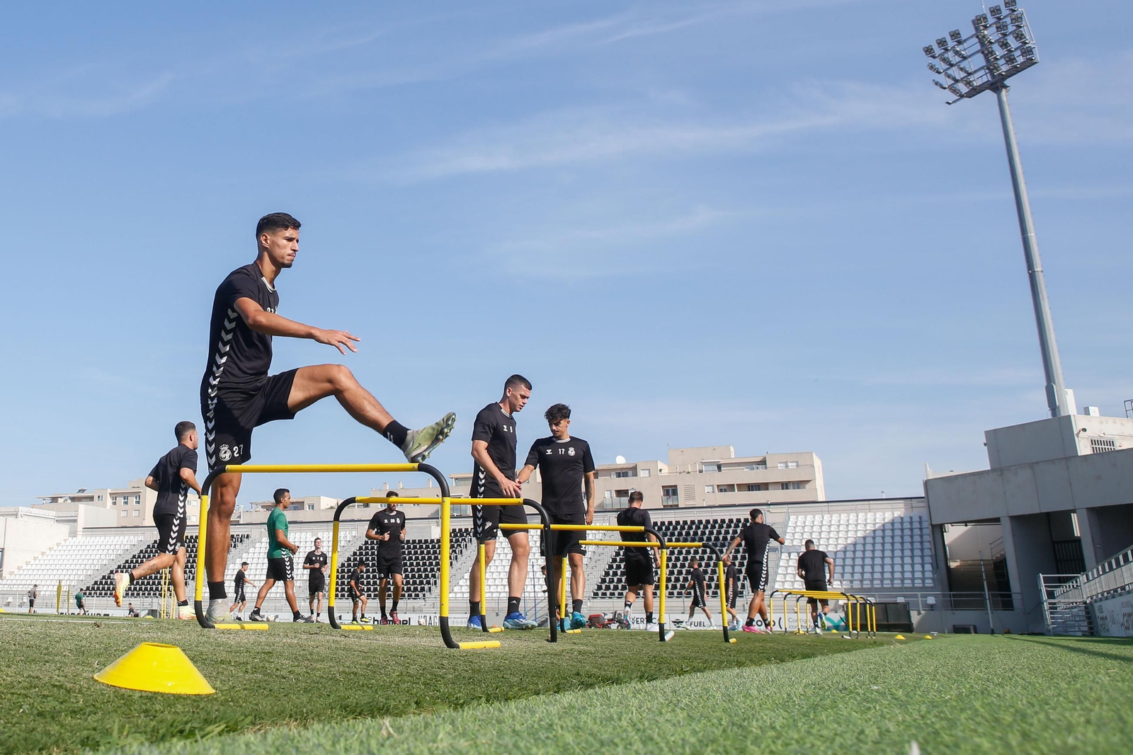 Las fotos del entrenamiento de la Balona previo al partido con el San Fernando