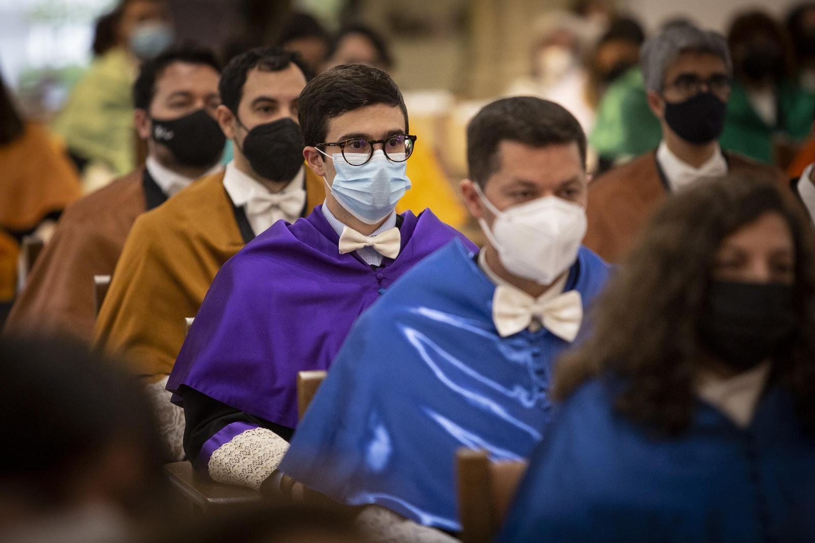 En fotos: Acto de investidura de los nuevos doctores por la Universidad de Granada