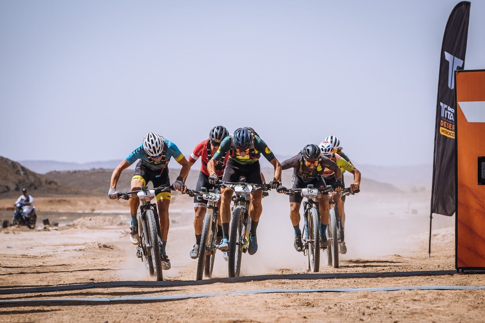 Una imagen de la Titan Desert de Marruecos