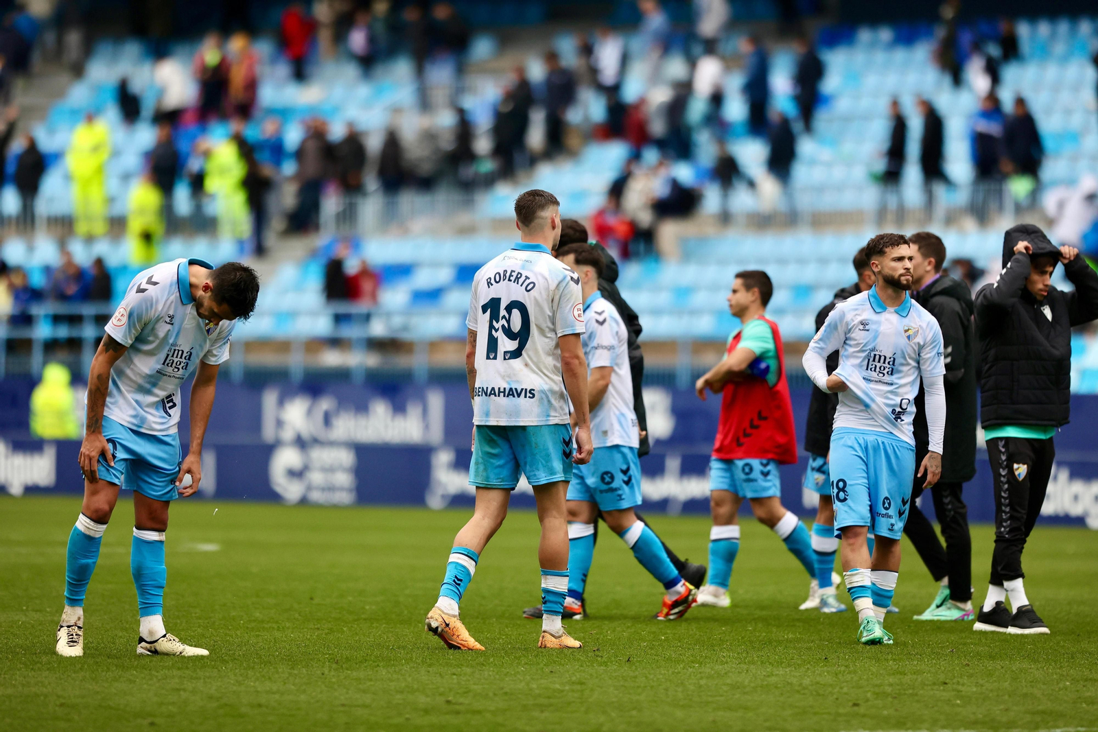 El Málaga CF-Linares Deportivo, fotos El Málaga CF-Linares Deportivo, fotos