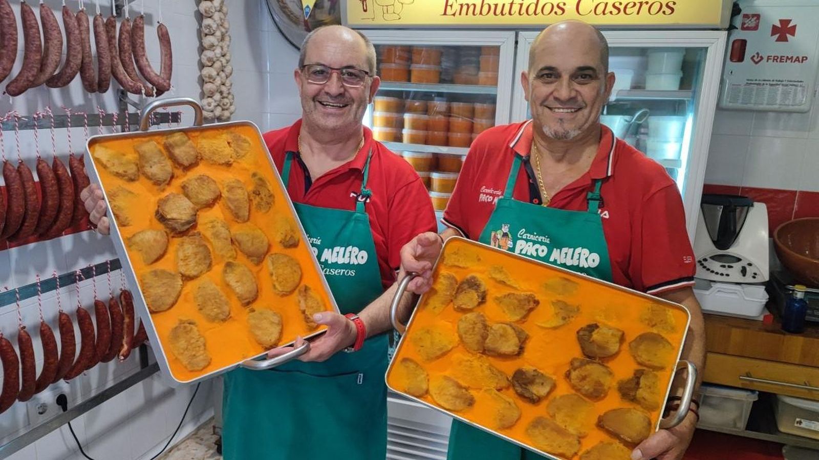 El famoso carnicero Paco Melero durante la última cita gastronómica