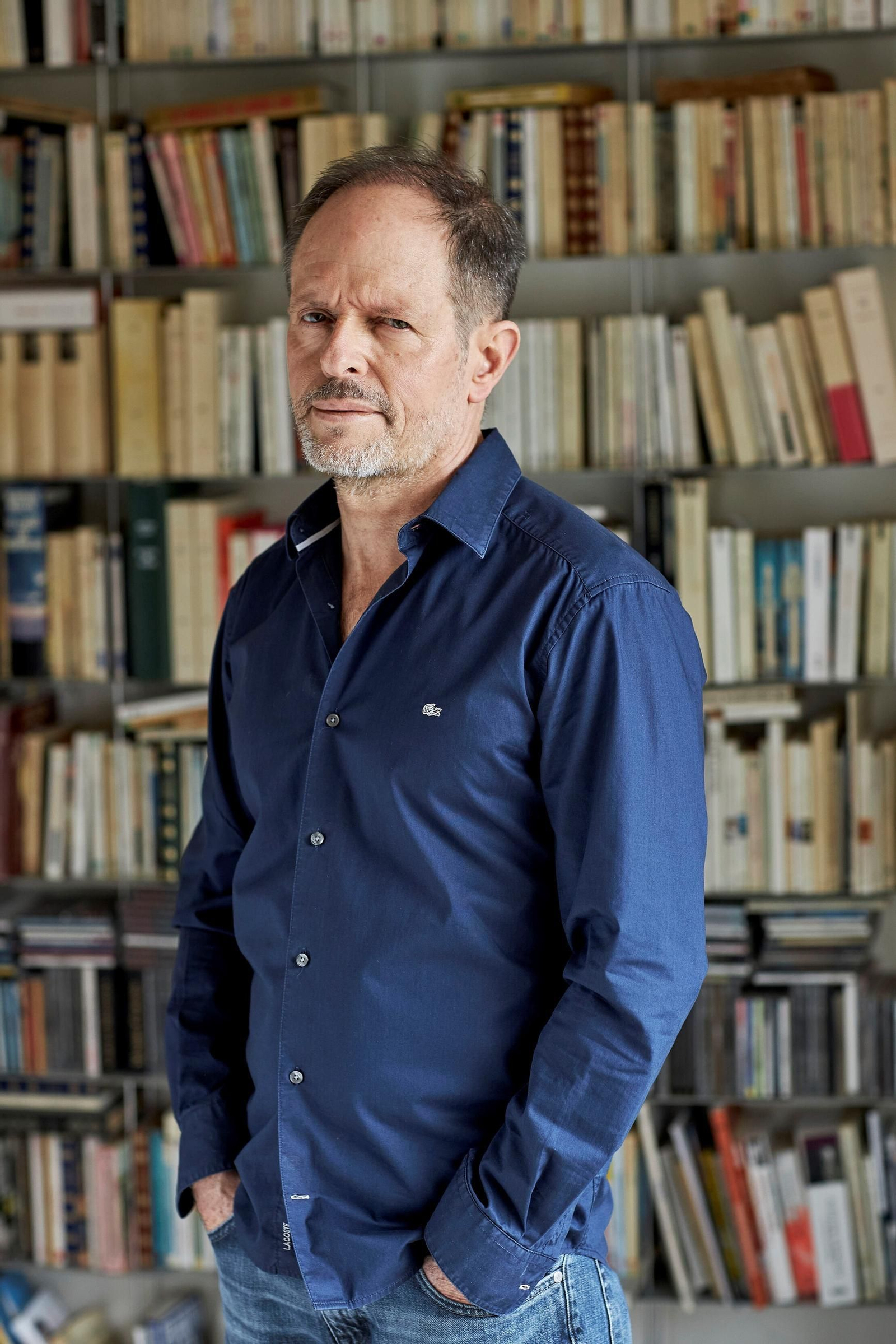 Bernard Minier, en su domicilio.