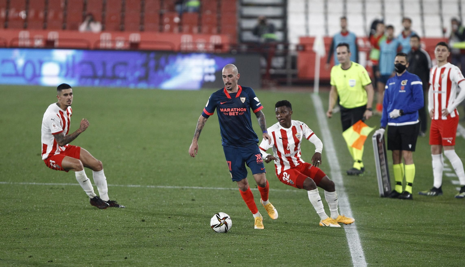 Fotogalería U.D. Almeria-Sevilla F.C. Copa del Rey Fútbol.