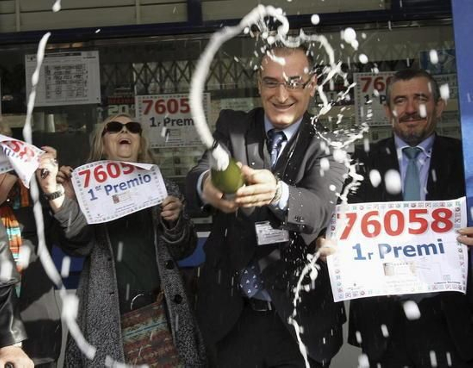 Celebraciones en Barcelona.

Foto: EFE