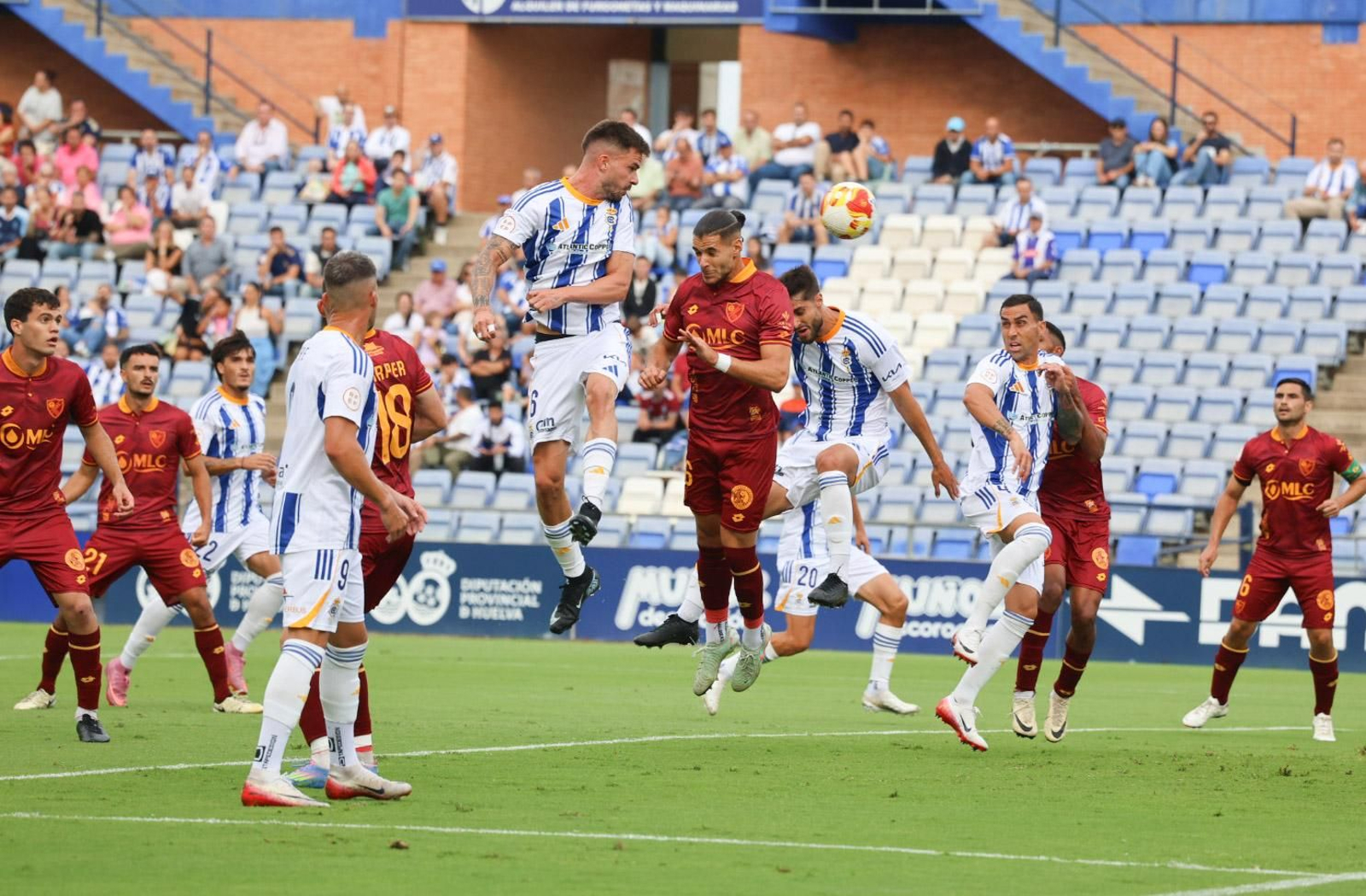 Las mejores imágenes del Recreativo de Huelva- Linares Deportivo