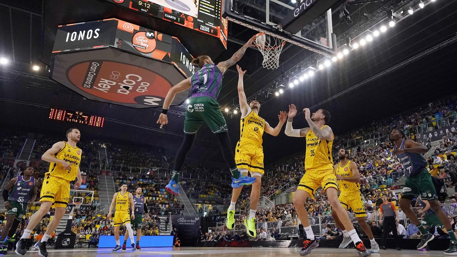Las fotos del Unicaja - La Laguna Tenerife de Copa del Rey