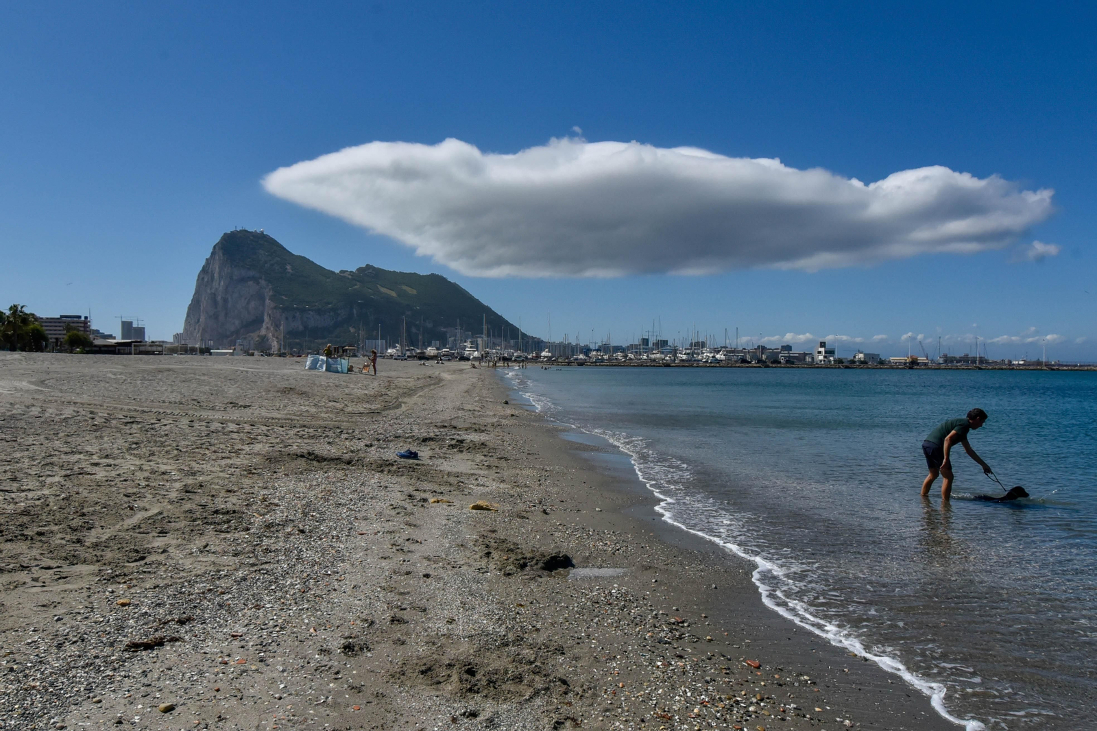 Playa de Poniente en La Línea.