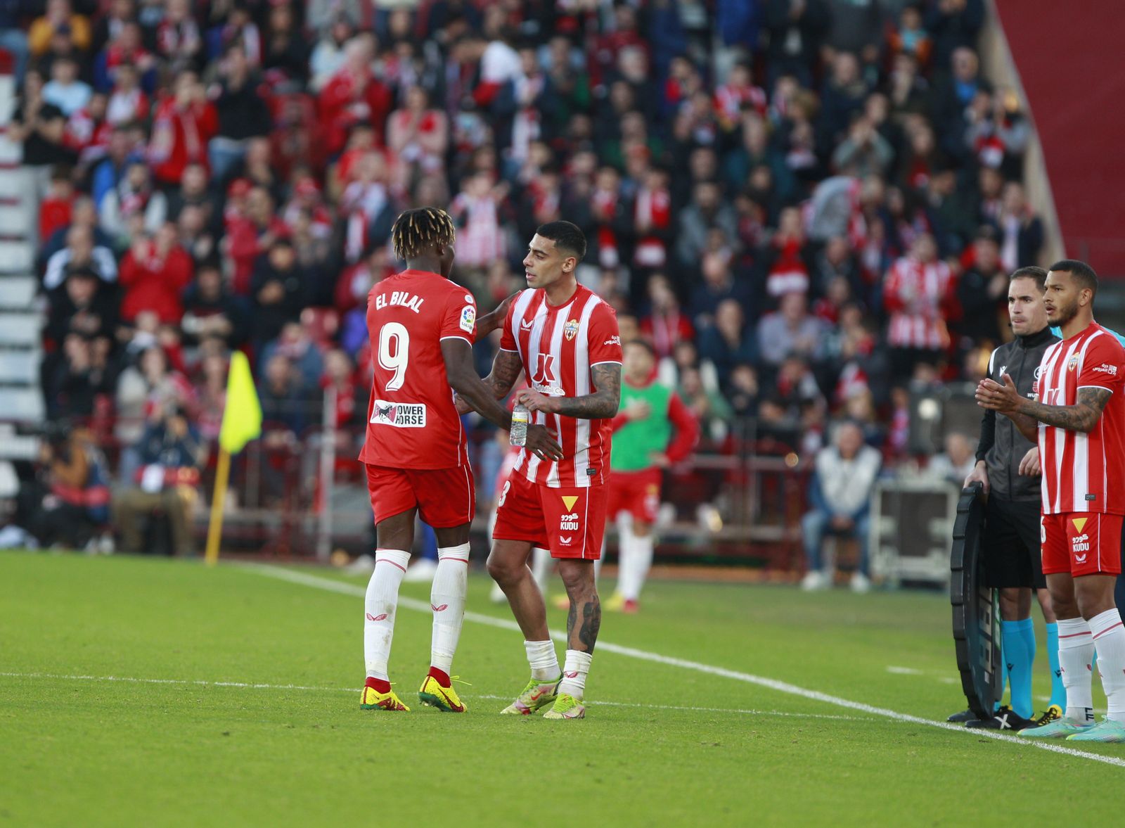 Imágenes del partido U.D. Almería-Atlético de Madrid