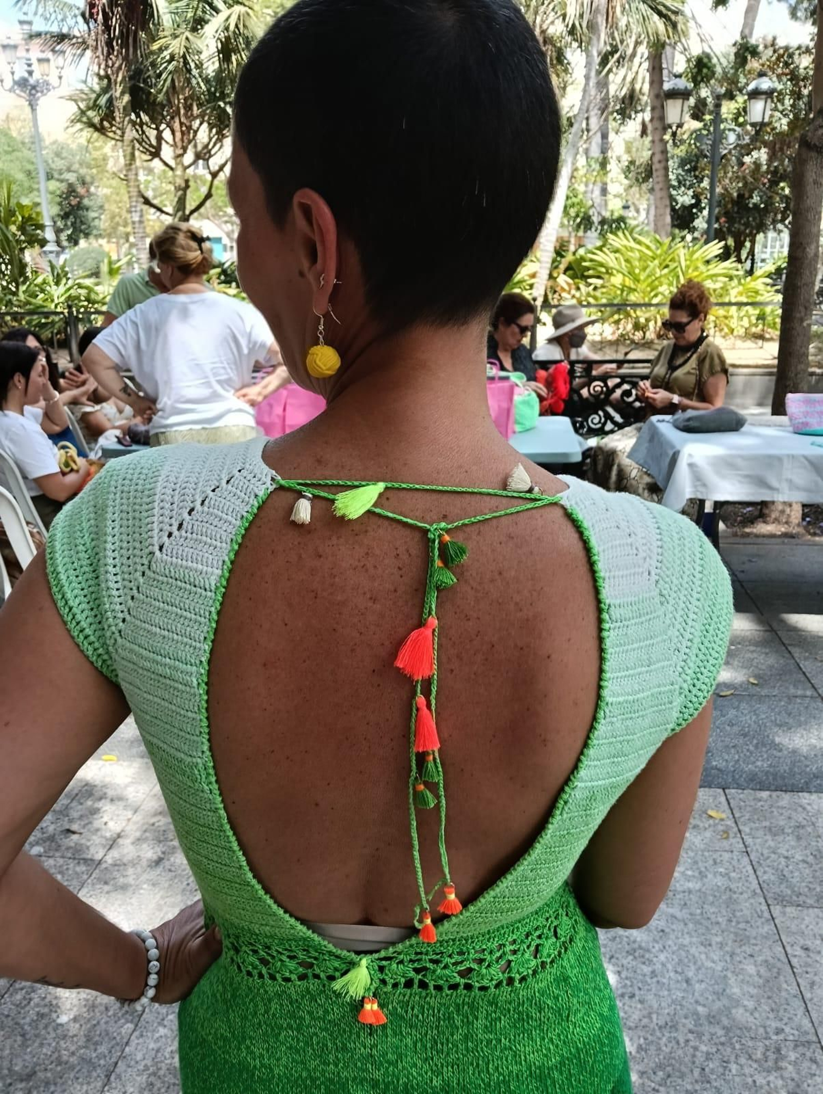 La Plaza de Mina teje