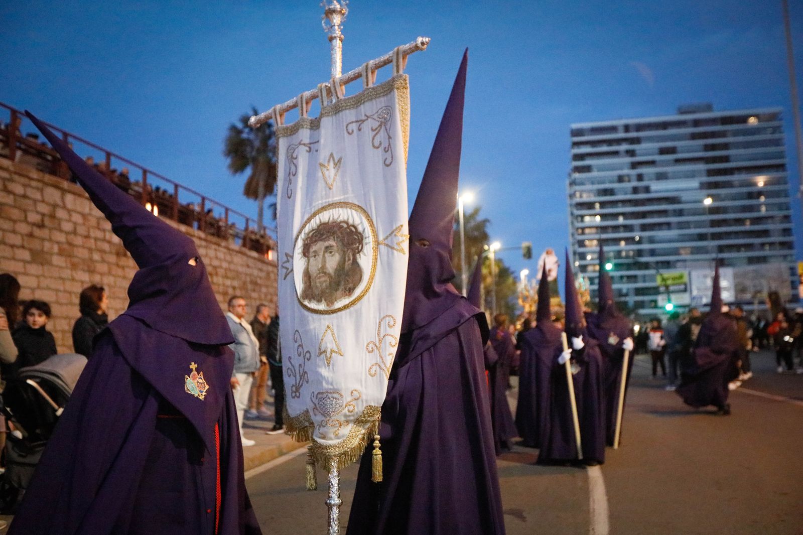 La procesión del Encuentro, en imágenes