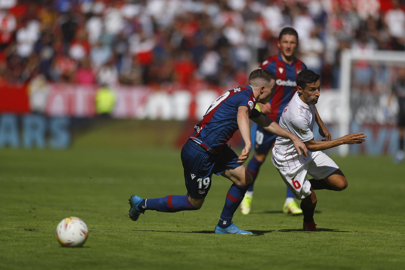Las imágenes del Sevilla-Levante