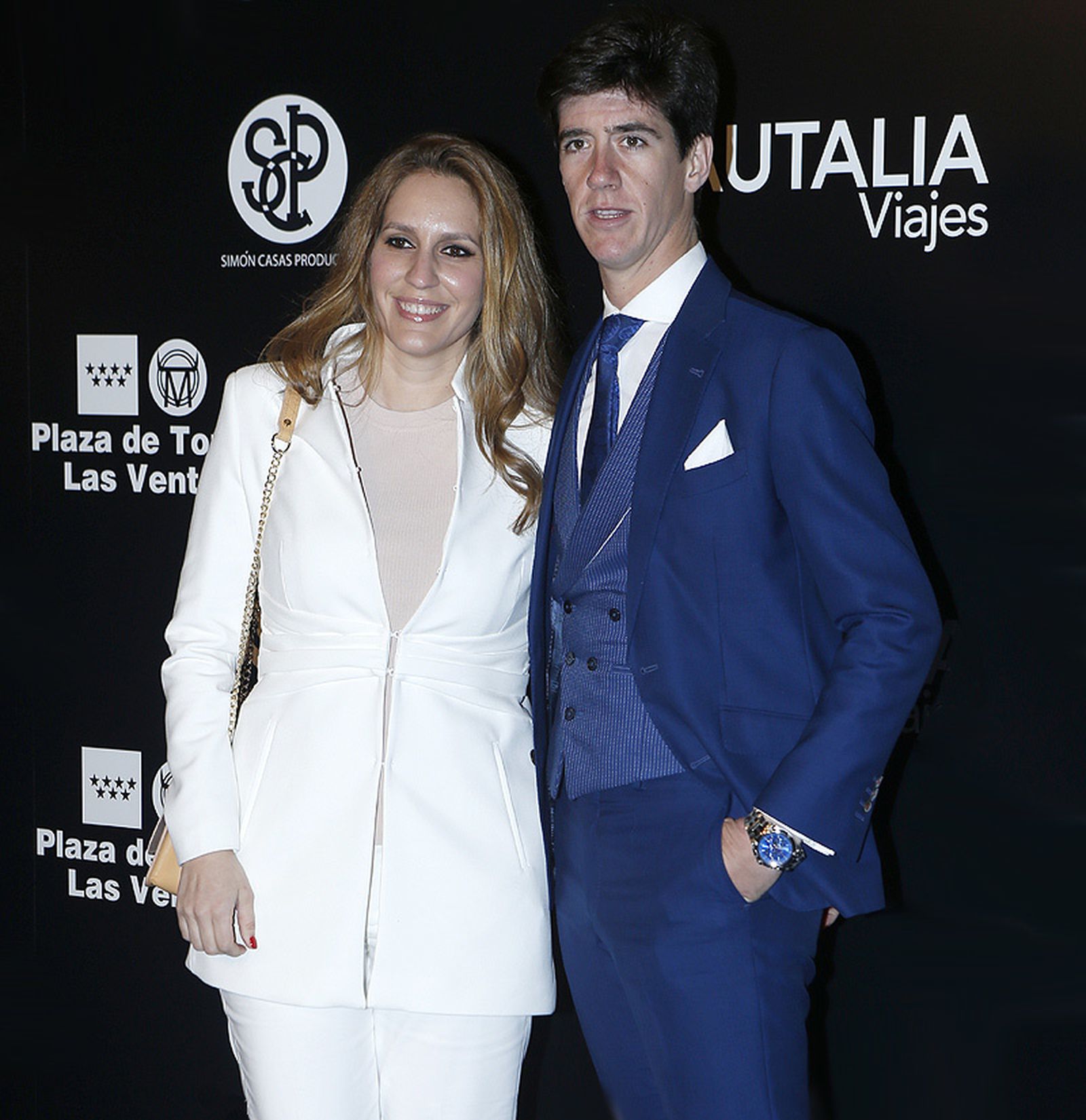 María Toledo y Esaú Fernández en una de sus apariciones públicas