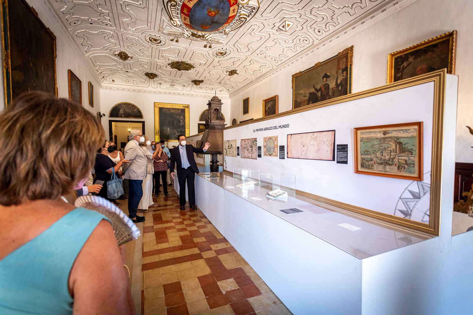Imágenes de la exposición La fábrica del mundo en Sanlúcar